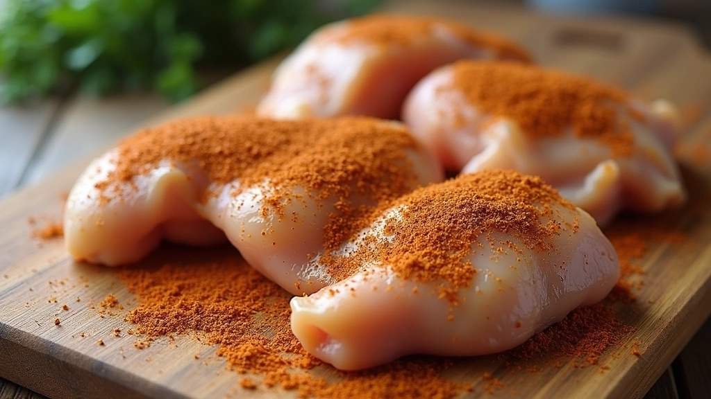 Air Fryer Dinner Recipes, Quick & Crispy - Step 2: Season the Chicken