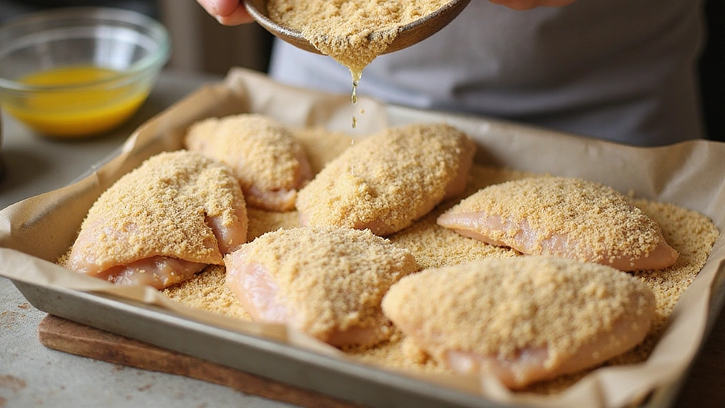 Air Fryer Dinner Recipes, Quick & Crispy - Step 3: Coat the Chicken
