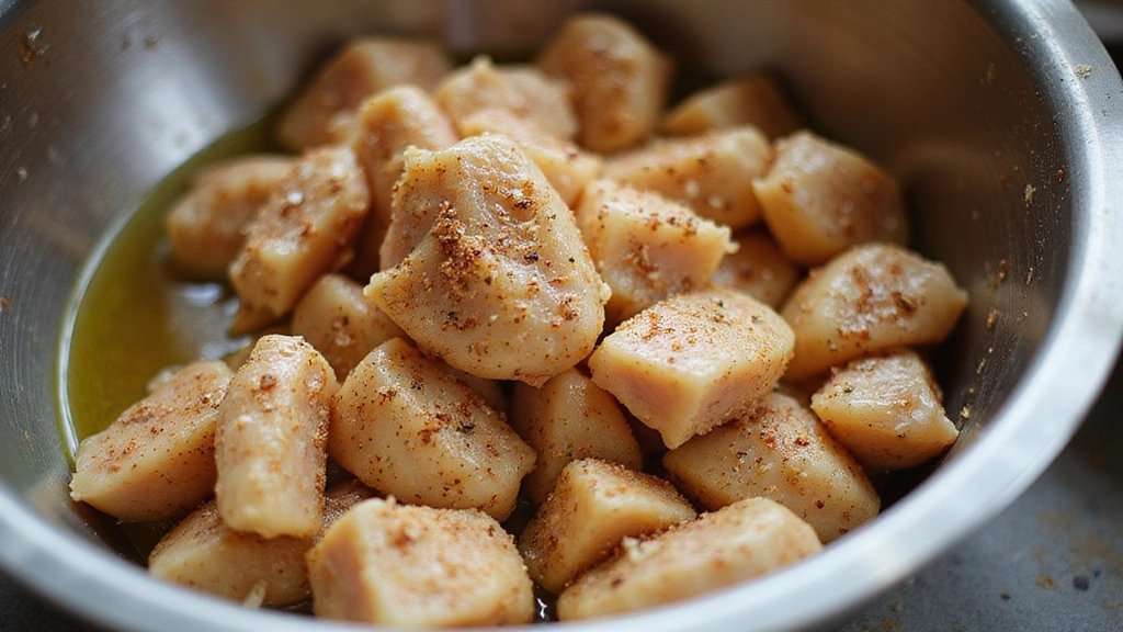 Air Fryer Recipes, Crispy & Healthy - Step 2: Marinate the Chicken