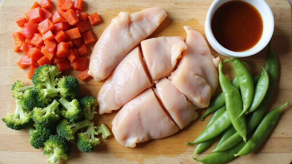 Amazing Chicken Stir Fry Recipes, Quick & Easy - Step 1: Prepare Ingredients