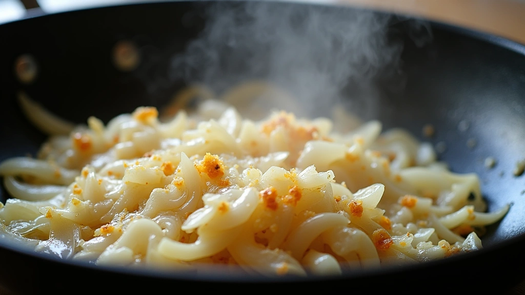 Amazing Ground Beef Pasta Recipes, Comforting & Quick - Step 3: Sauté the Onions and Garlic
