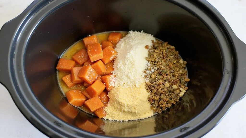 Best Chicken Crockpot Recipes - Flavor-Packed Slow Cooker Meals Everyone Loves - Step 5: Layer Ingredients in Crockpot