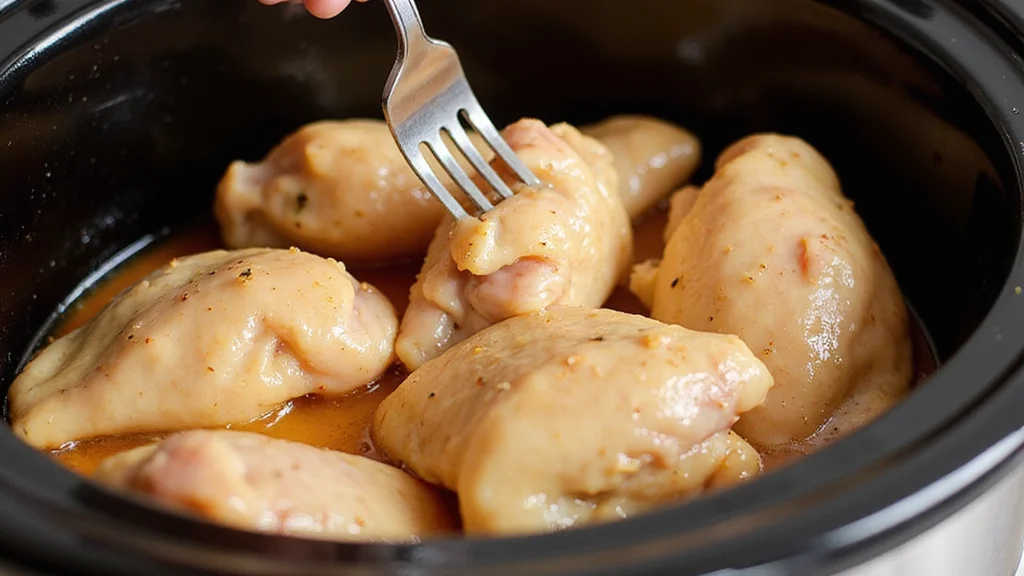 Best Chicken Crockpot Recipes - Flavor-Packed Slow Cooker Meals Everyone Loves - Step 7: Check for Doneness