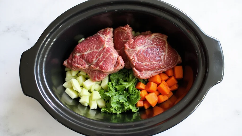 Best Crock Pot Recipes - Slow Cooked Perfection with Minimal Effort Required - Step 4: Layer Ingredients in the Crock Pot