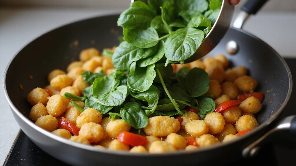 Best Trader Joe's Dinner Recipes, Budget-Friendly & Quick - Step 5: Add Spinach