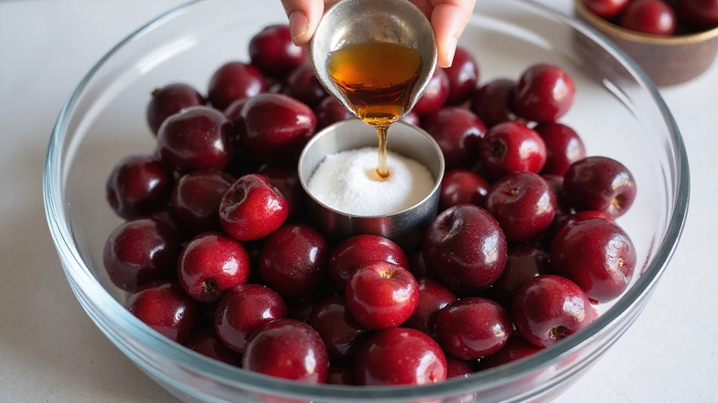 Cherry Pie Filling Recipes, Homemade & Delicious - Step 1: Prepare the Cherries
