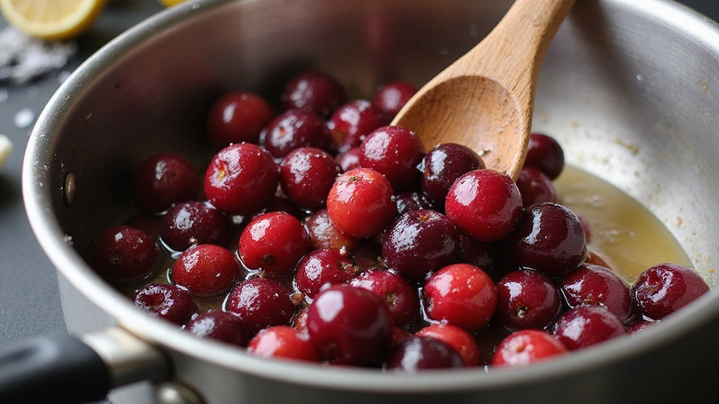 Cherry Pie Filling Recipes, Homemade & Delicious - Step 4: Combine Ingredients in Saucepan
