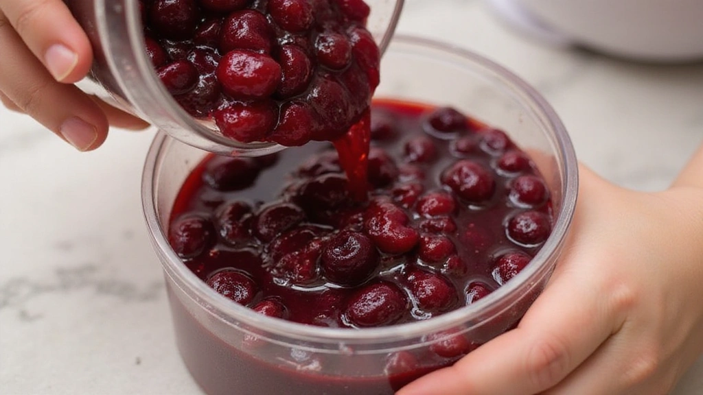 Cherry Pie Filling Recipes, Homemade & Delicious - Step 8: Store or Use the Filling