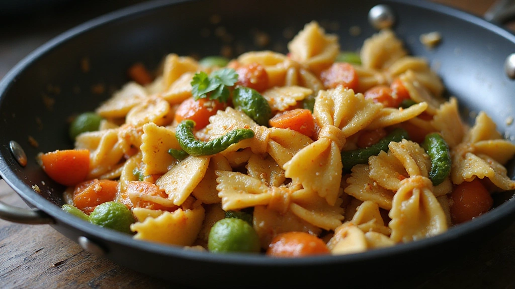Delicious Bow Tie Pasta Recipes, Quick & Tasty - Step 7: Combine Pasta and Sauce
