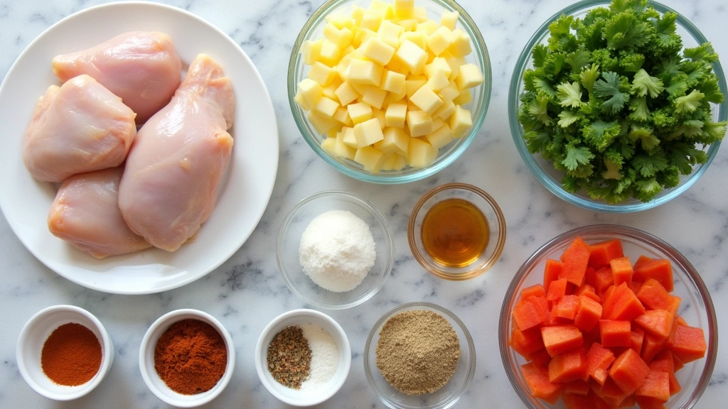 Easy Chicken Slow Cooker Recipes, Set & Forget - Step 1: Prepare Ingredients