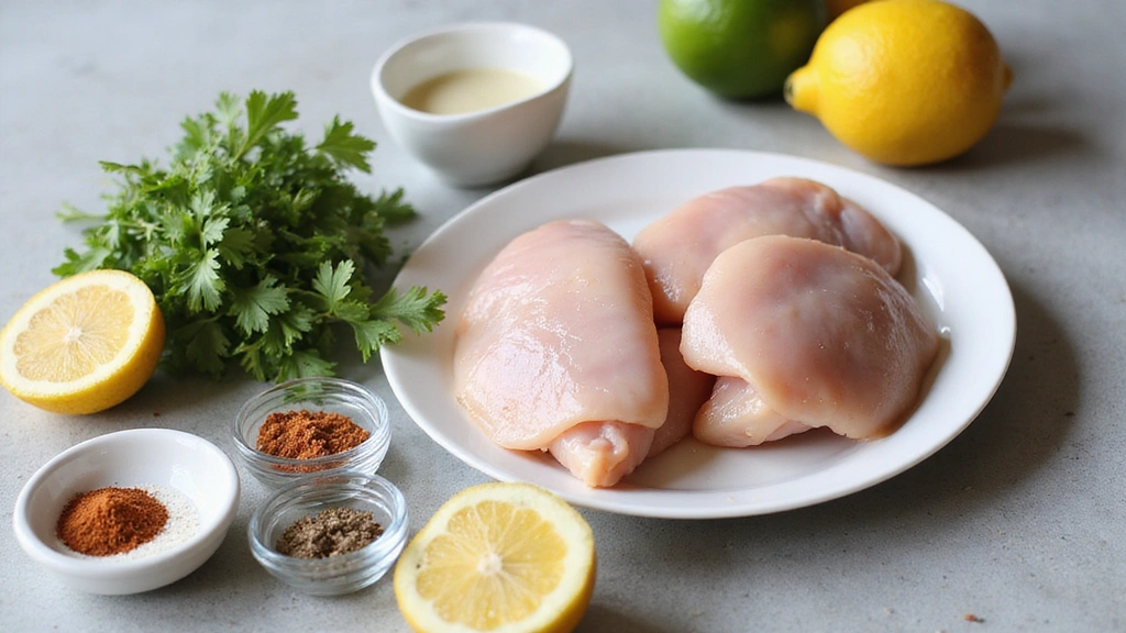 Easy Chicken Thigh Recipes, Moist & Tender - Step 1: Prepare Ingredients