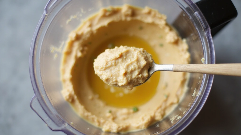 Easy Mediterranean Diet Recipes, Heart-Healthy & Tasty - Step 5: Adjust Hummus Consistency