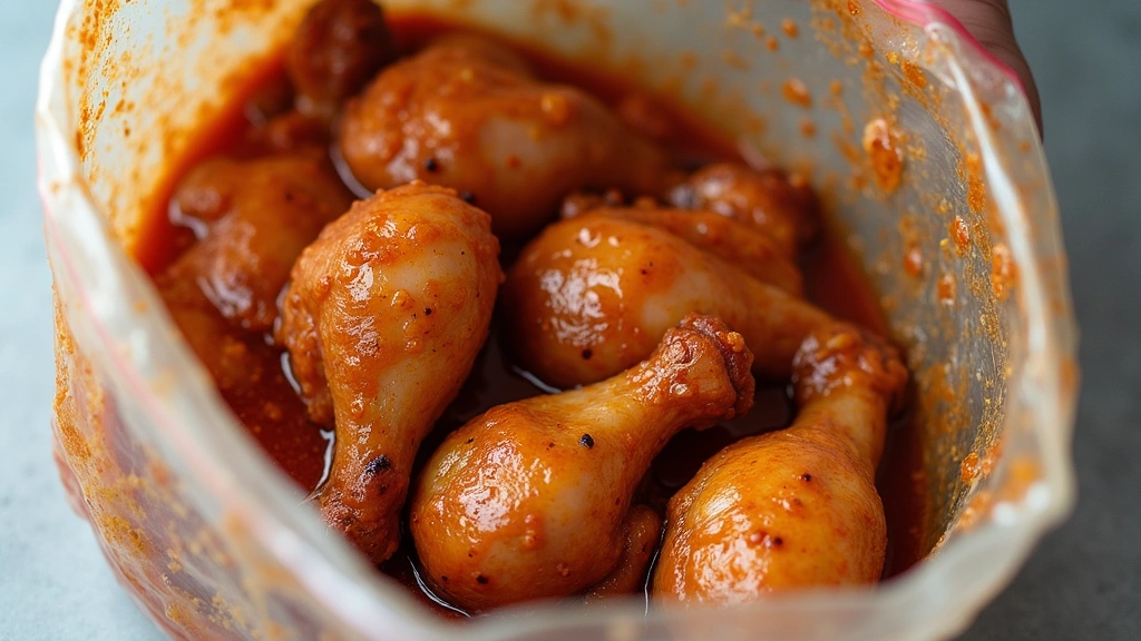 Easy Oven Chicken Drumstick Recipes, Juicy & Flavorful - Step 2: Marinate Chicken