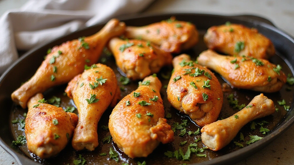 Easy Oven Chicken Drumstick Recipes, Juicy & Flavorful - Step 8: Serve and Enjoy