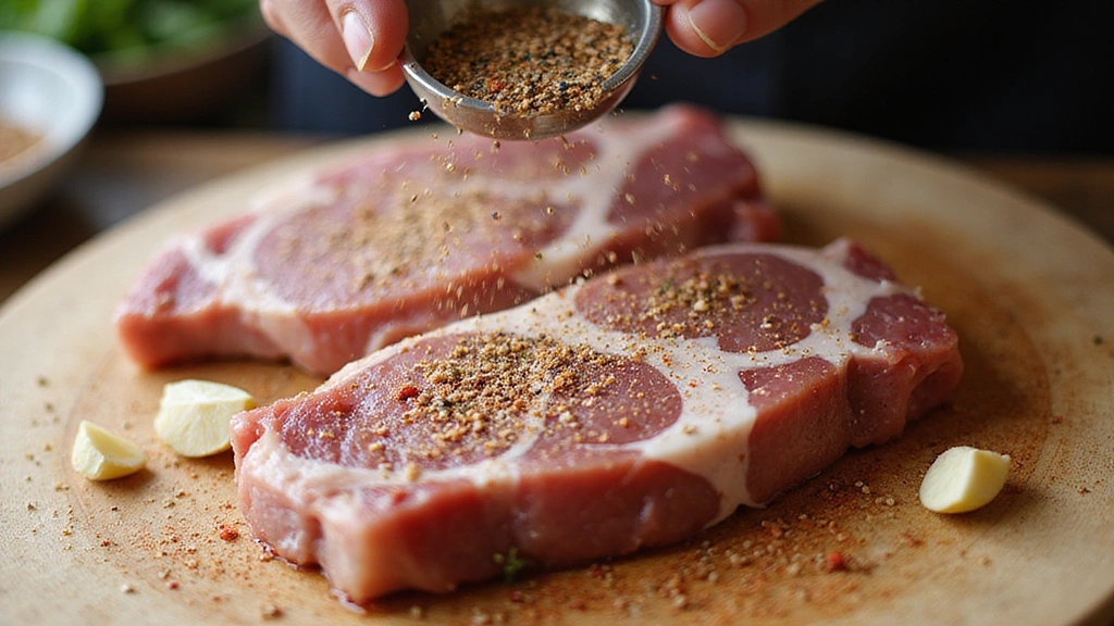 Easy Pork Chop Recipes, Quick & Delicious - Step 2: Season the Pork Chops