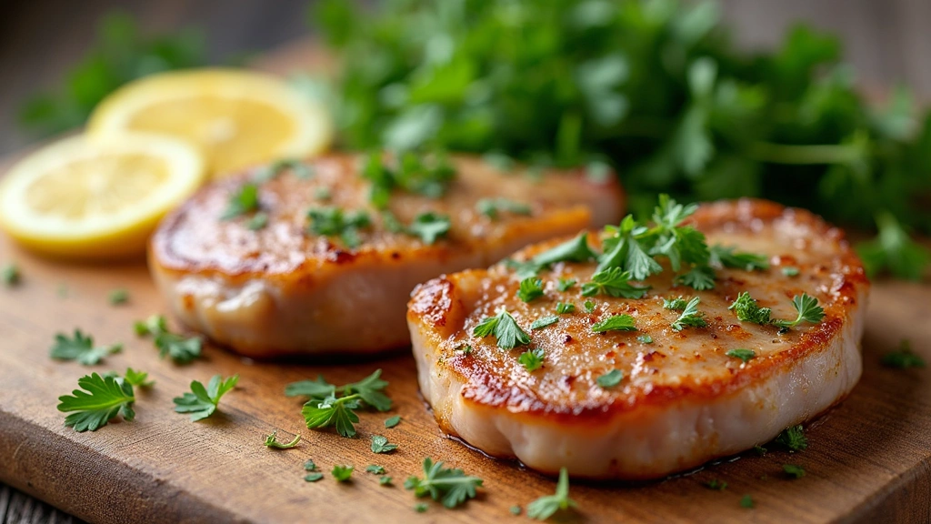 Easy Pork Chop Recipes, Quick & Delicious - Step 7: Prepare Garnish