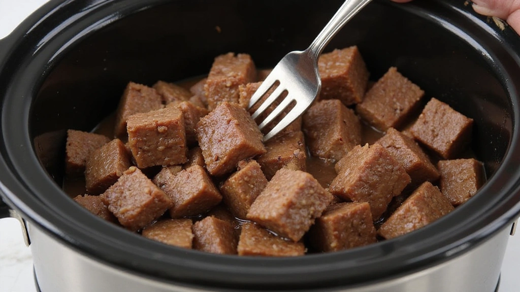 Fall-Apart Crock Pot Cube Steak Recipes, Tender & Flavorful - Step 7: Check for Doneness