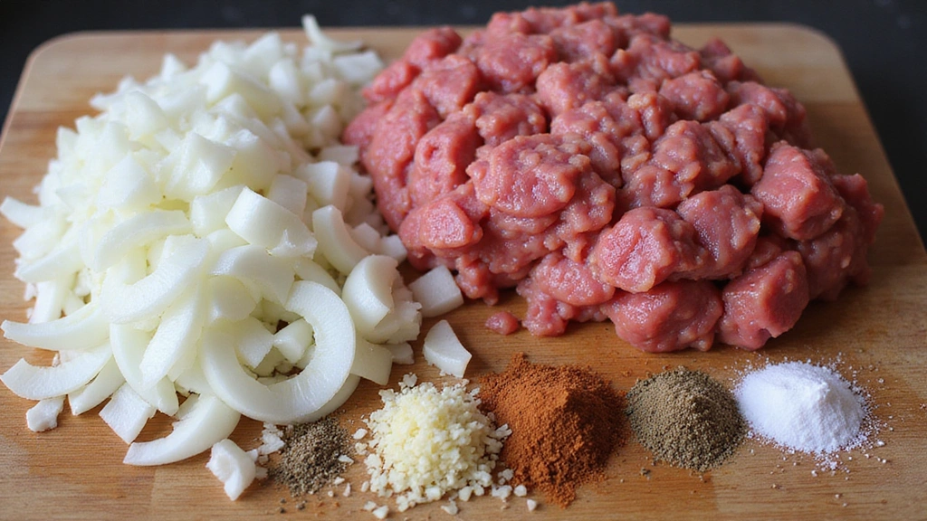 Ground Beef Recipes, Easy & Versatile - Step 1: Prepare Ingredients
