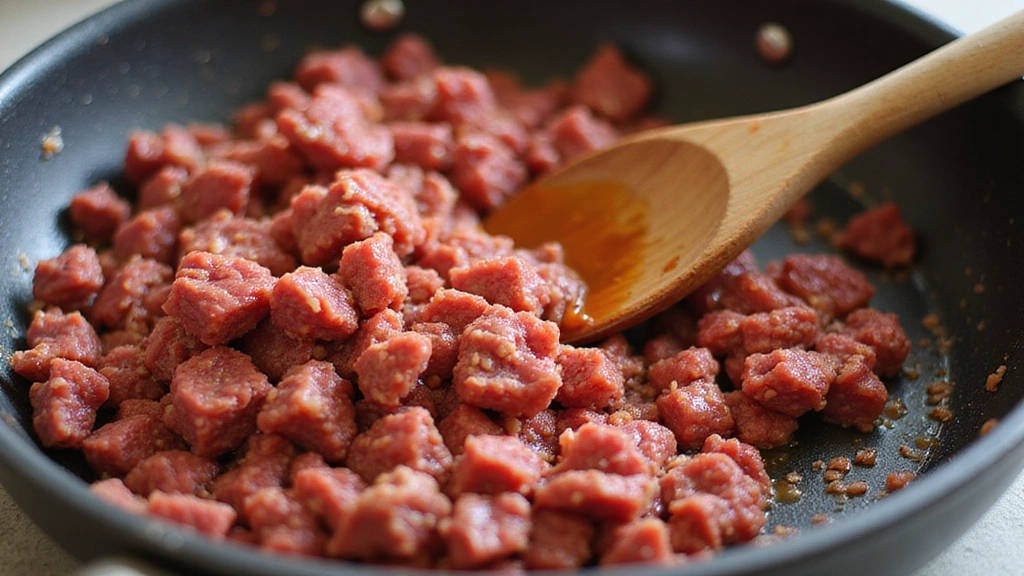 Ground Beef Recipes, Easy & Versatile - Step 3: Brown Ground Beef