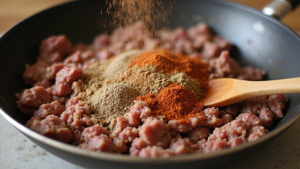 Ground Beef Recipes, Easy & Versatile - Step 5: Season the Mixture