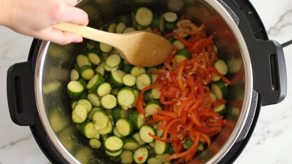 Healthy Instant Pot Recipes, Nutritious & Fast - Step 2: Sauté Vegetables