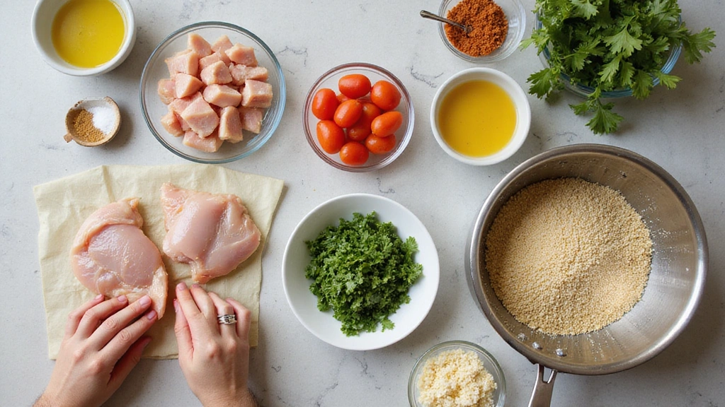 High Protein Crockpot Recipes, Muscle-Building & Easy - Step 1: Prepare Ingredients