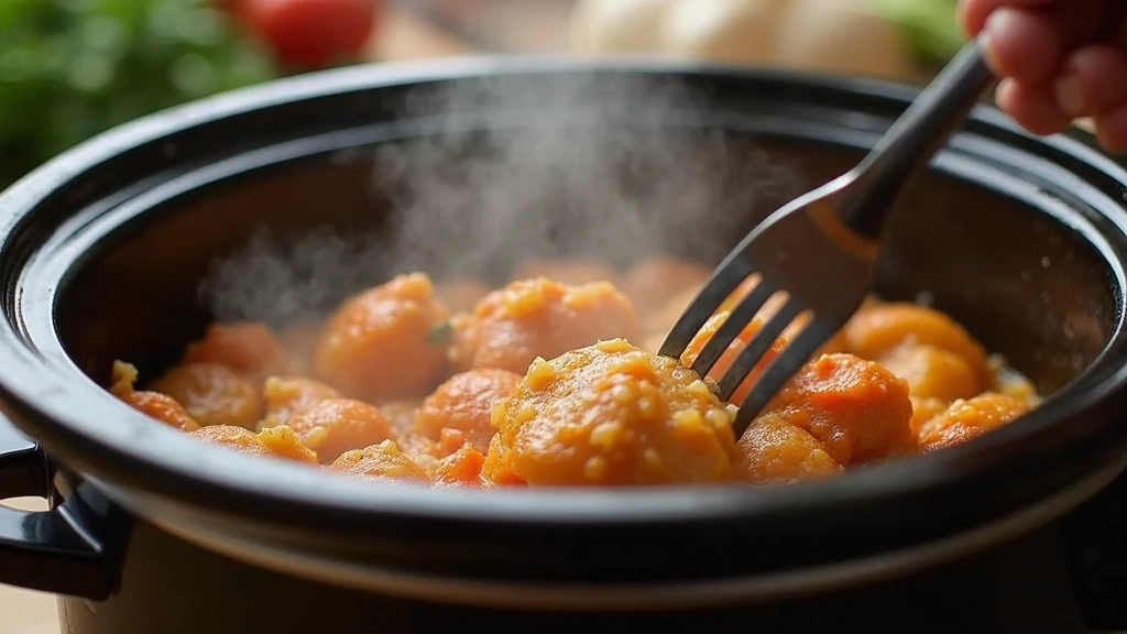 High Protein Crockpot Recipes, Muscle-Building & Easy - Step 7: Check for Doneness