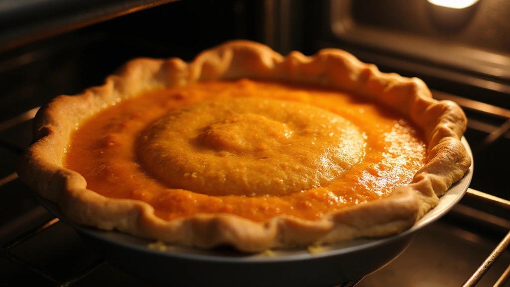Irresistible Sweet Potato Pie Recipes, Dessert & Delicious - Step 7: Bake the Pie
