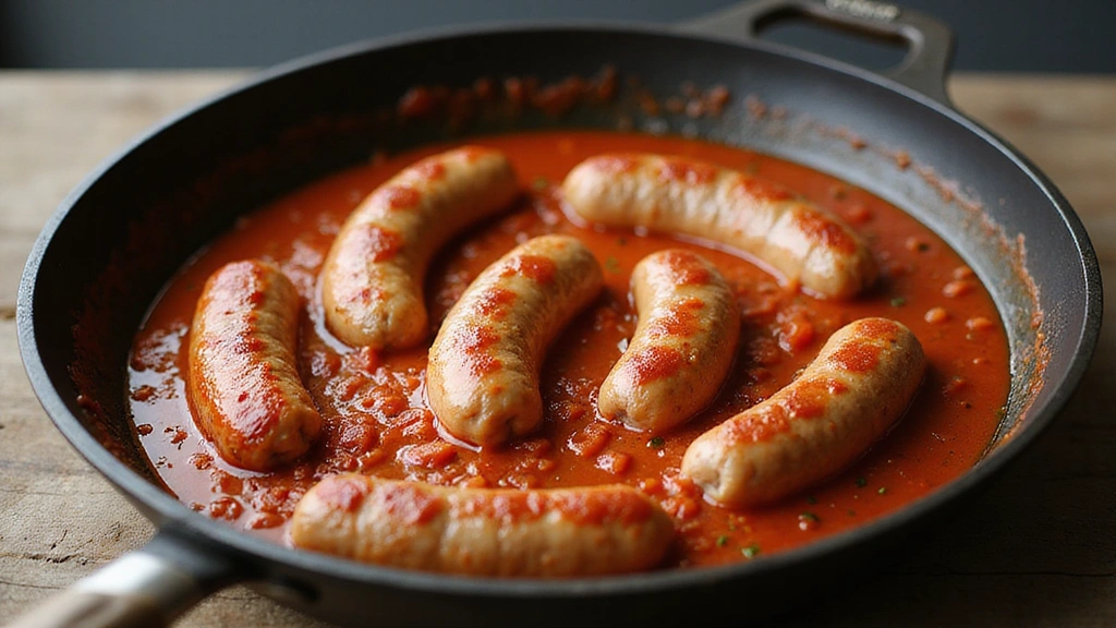 Italian Sausage Dinner Recipes, Hearty & Flavorful - Step 6: Add Tomato Sauce