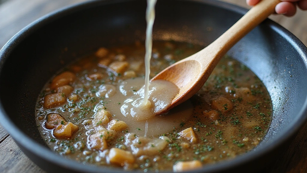 Keto Ground Beef Recipes, Low Carb & Delicious - Step 6: Deglaze the Pan