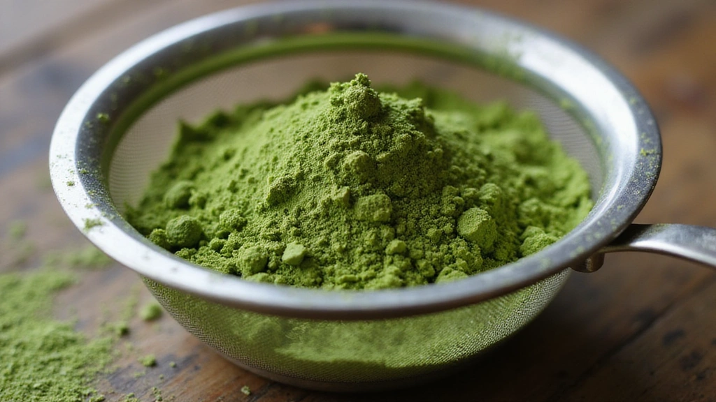 Matcha Recipes to Try, Energizing & Delicious - Step 1: Sift the Matcha