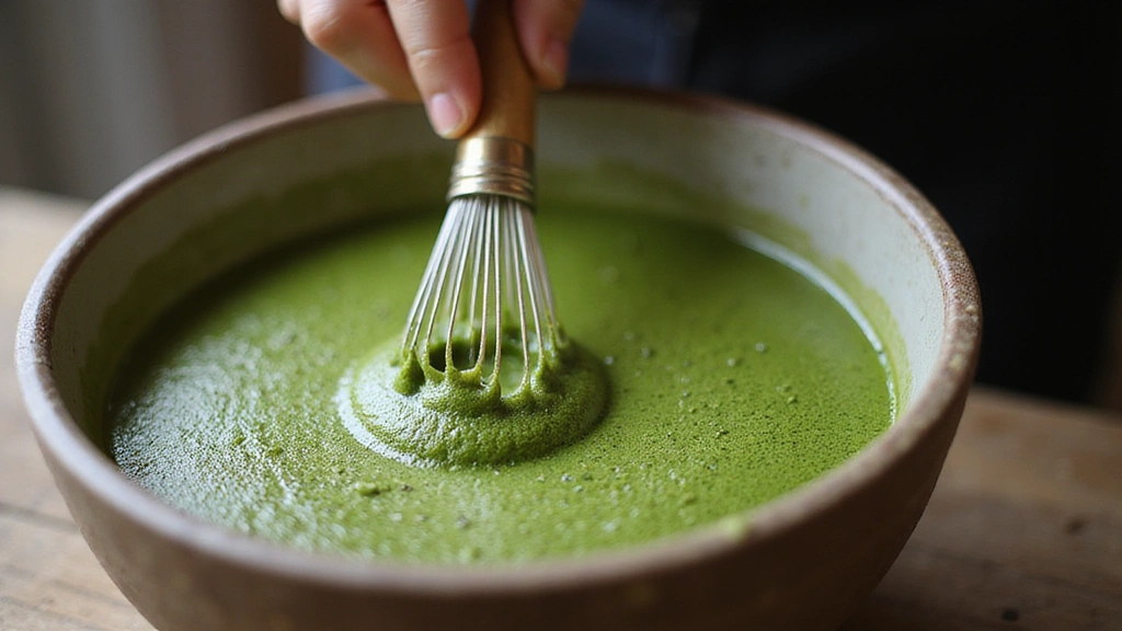 Matcha Recipes to Try, Energizing & Delicious - Step 4: Whisk the Matcha