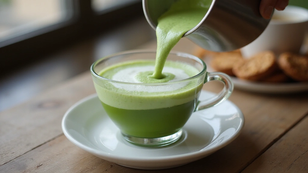 Matcha Recipes to Try, Energizing & Delicious - Step 6: Combine Milk and Matcha