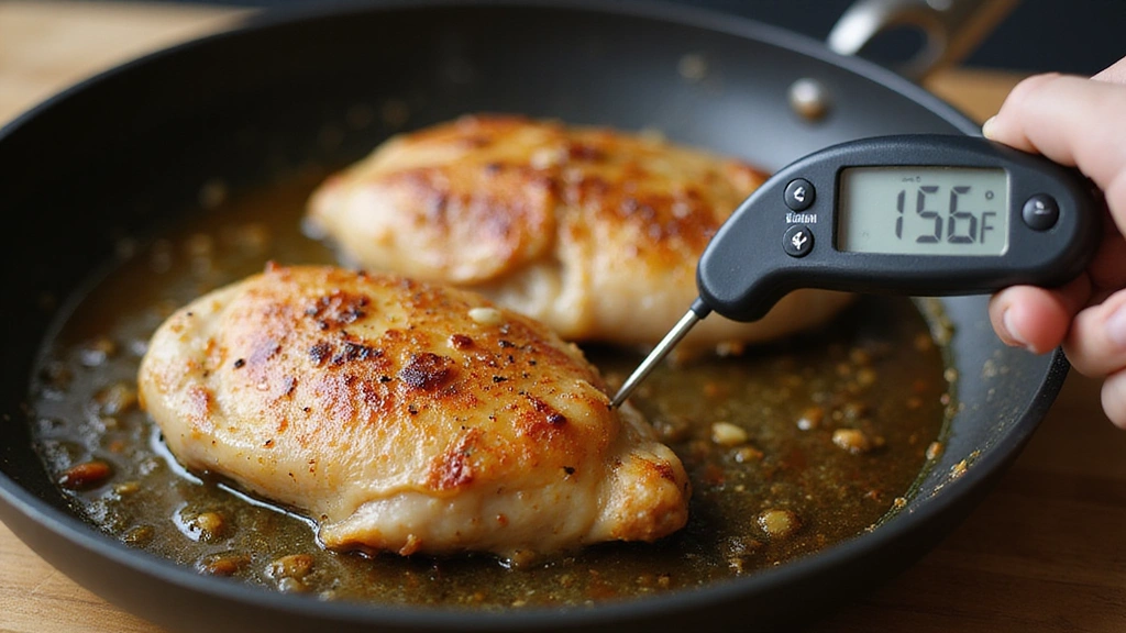 Quick Chicken Breast Recipes, Easy & Satisfying - Step 7: Check Temperature