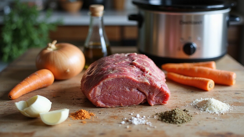 Tender Chuck Roast Recipes, Slow Cooked & Juicy - Step 1: Prepare Ingredients