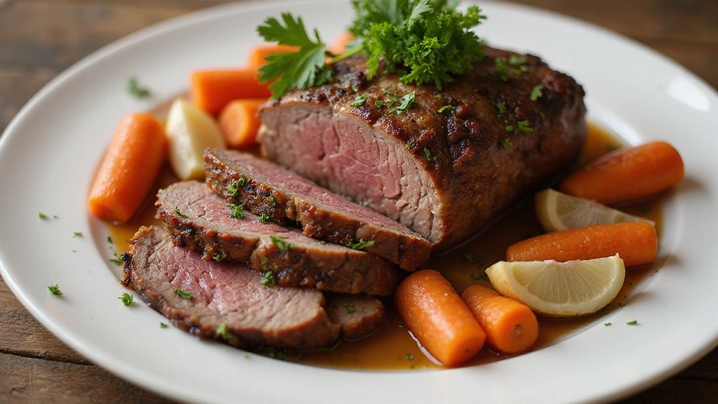 Tender Chuck Roast Recipes, Slow Cooked & Juicy - Step 8: Serve and Enjoy
