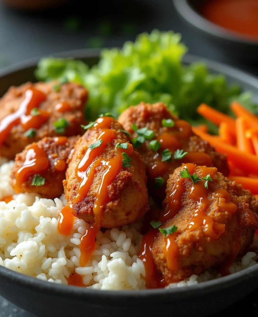 Bang Bang Chicken Bowl: Spicy, Crispy & Delicious - Step 1: Prepare the Chicken 1