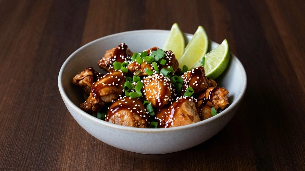 Bang Bang Chicken Bowl: Spicy, Crispy & Delicious - Step 7: Garnish 1