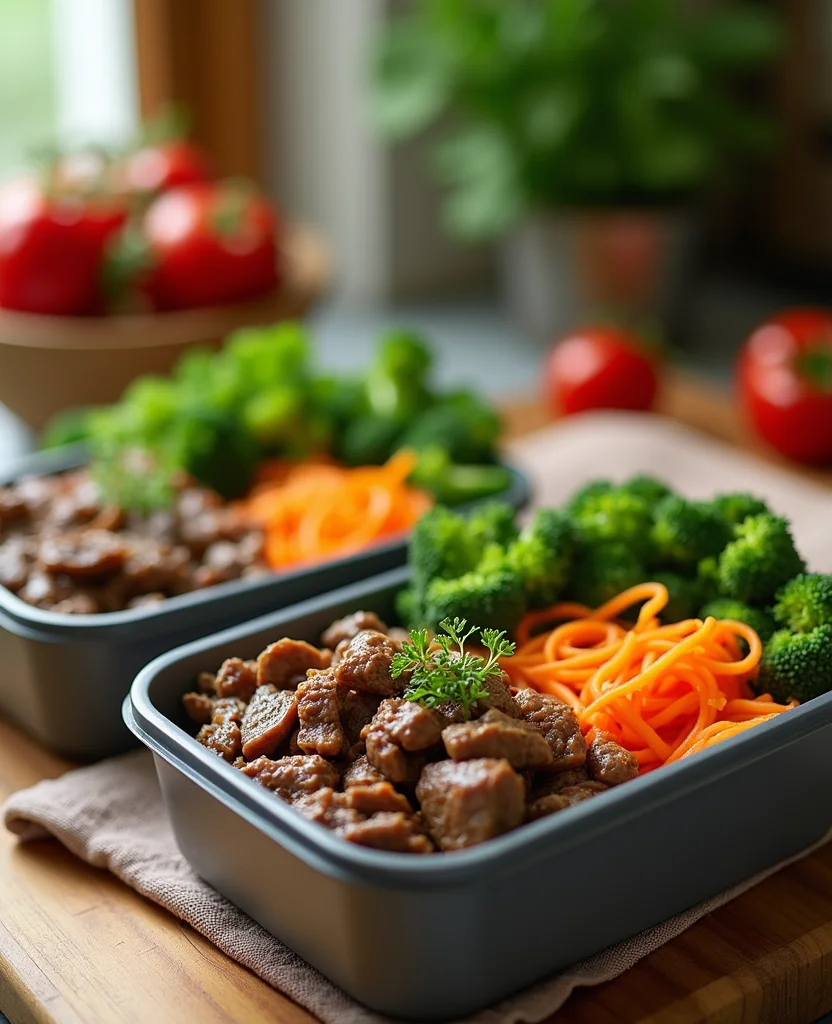 Beef and Broccoli Meal Prep: Easy Weekly Prep Guide - Step 10: Add Broccoli and Sauce 1