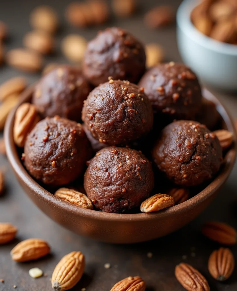 Brownie Protein Balls: No-Bake, Healthy Snack - Step 4: Check Consistency 1