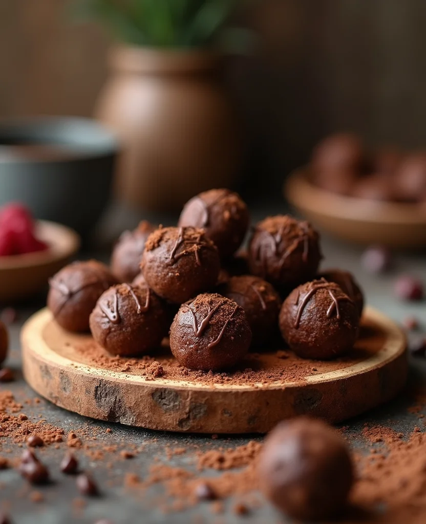 Brownie Protein Balls: No-Bake, Healthy Snack - Step 5: Shape the Balls 1