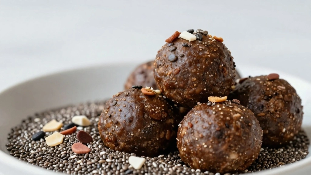 Brownie Protein Balls: No-Bake, Healthy Snack - Step 6: Add Optional Toppings 1