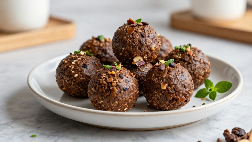 Brownie Protein Balls: No-Bake, Healthy Snack