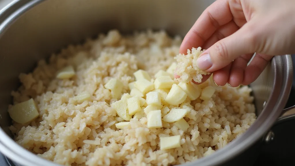 Classic Italian Risotto: Creamy and Comforting with Every Spoonful - Step 4: Add Garlic