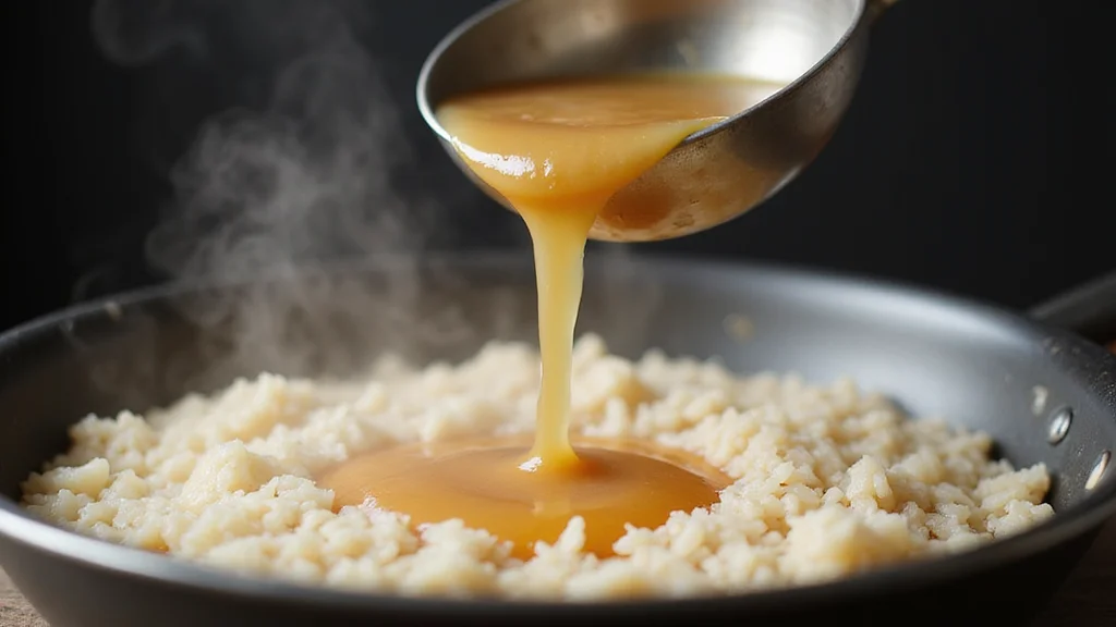 Classic Italian Risotto: Creamy and Comforting with Every Spoonful - Step 5: Begin Adding Broth