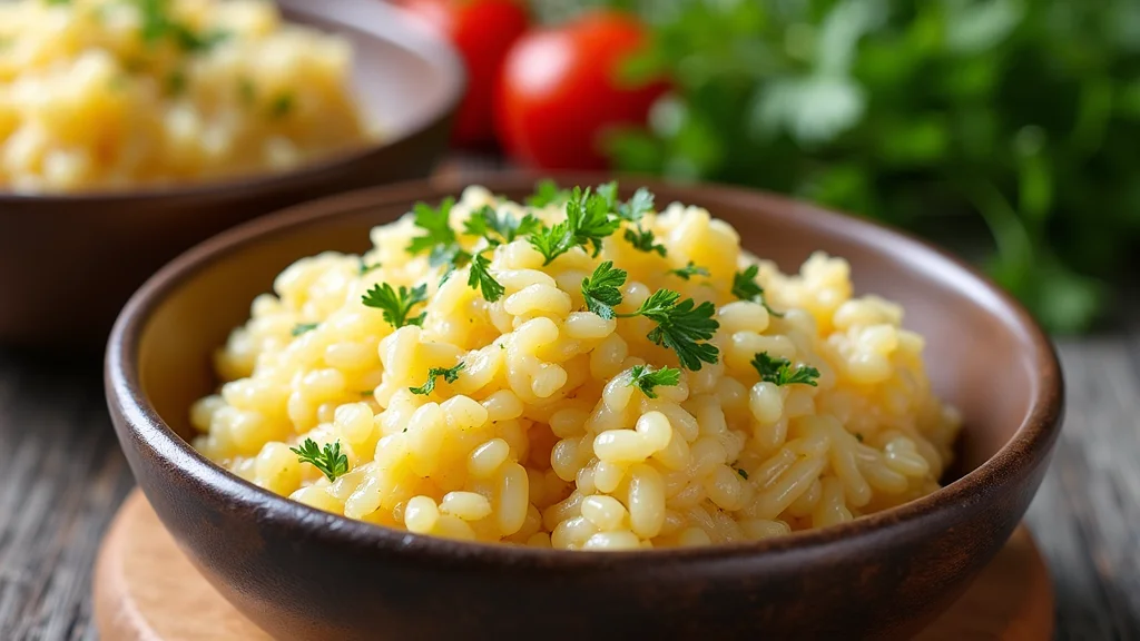 Classic Italian Risotto: Creamy and Comforting with Every Spoonful - Step 8: Garnish and Serve