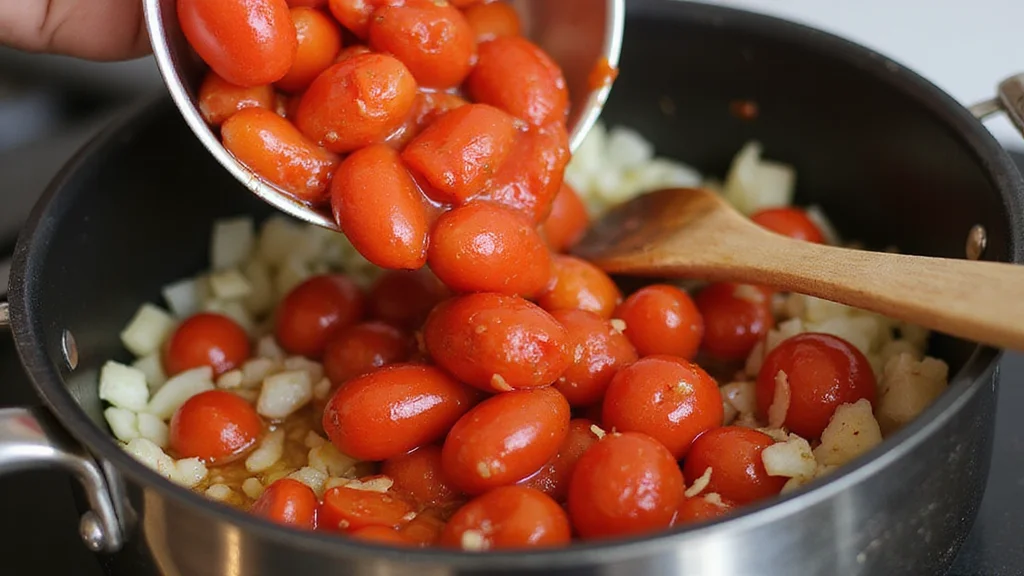 Creamy Tomato Basil Soup: A Comforting Classic in Minutes - Step 3: Add Tomatoes