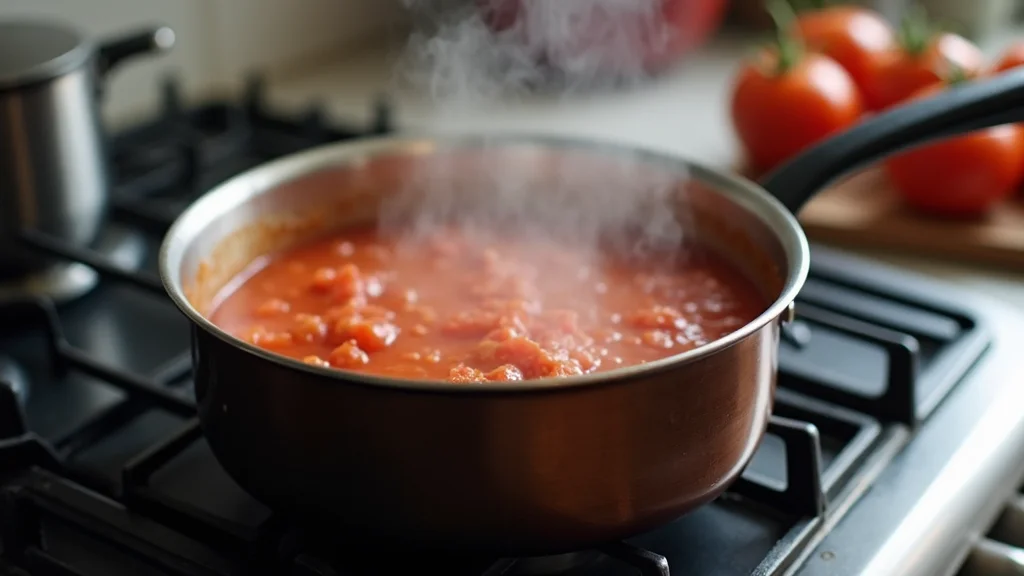 Creamy Tomato Basil Soup: A Comforting Classic in Minutes - Step 4: Simmer the Soup