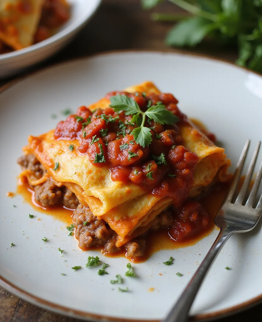 Easy Lasagna Recipe Using Cottage Cheese: Quick & Healthy - Step 6: Assemble the Lasagna 1