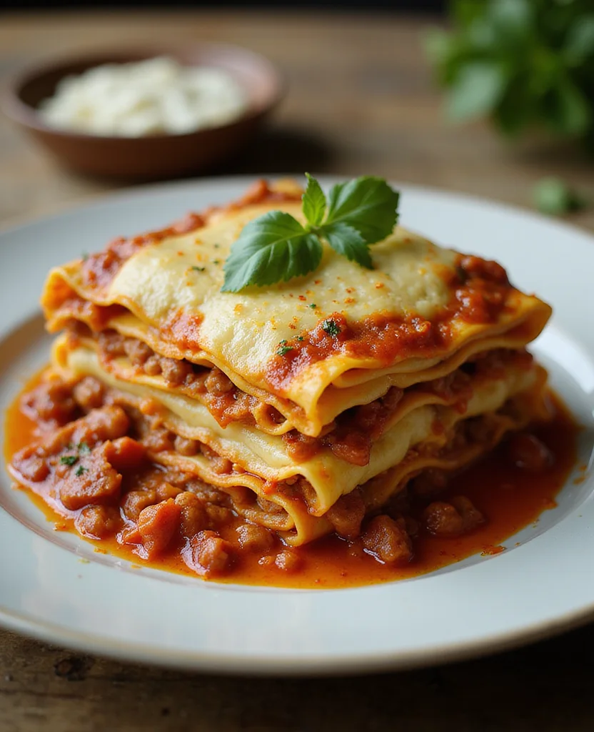 Easy Lasagna Recipe Using Cottage Cheese: Quick & Healthy - Step 7: Top with Mozzarella 1